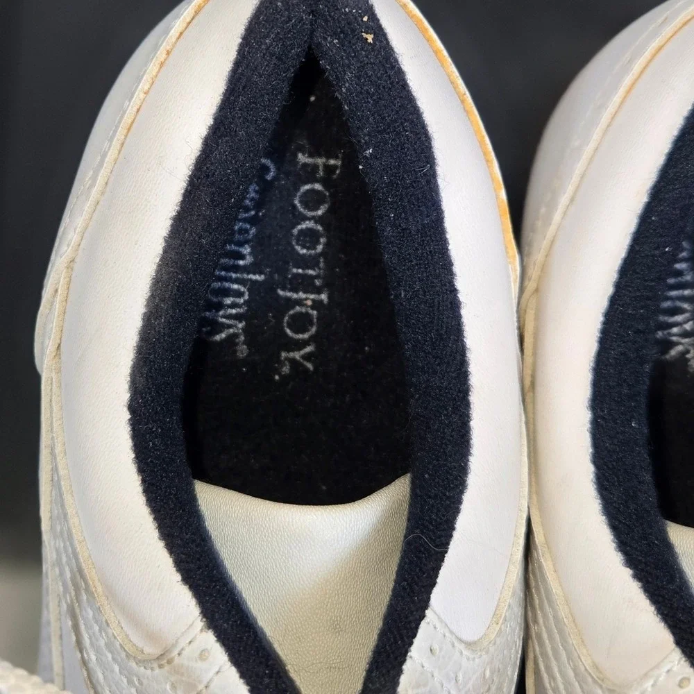 FootJoy‎ Womens White Leather Golf Shoes Size 6.5 M